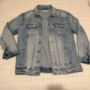 Madewell Oversized Jean Jacket